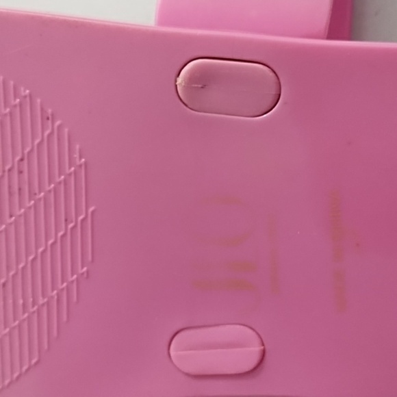 Hot Pink Jelly Sandal Flip-Flops with Chain Detail - Picture 5 of 8